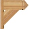 Ekena Millwork Traditional Rough Sawn Arts and Crafts Outlooker, Western Red Cedar, 8"W x 18"D x 18"H OUT08X18X18TRA03RWR - alternate 2